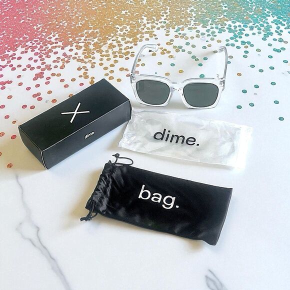 Dime Optics Anonymous Clear Crystal G15 Lens Polarized NIB